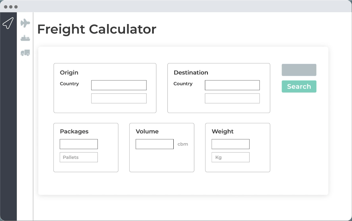 Freight Calculator: calculate transport costs and prices - SHIPSTA